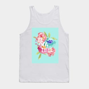 beYOUtiful Floral Tank Top